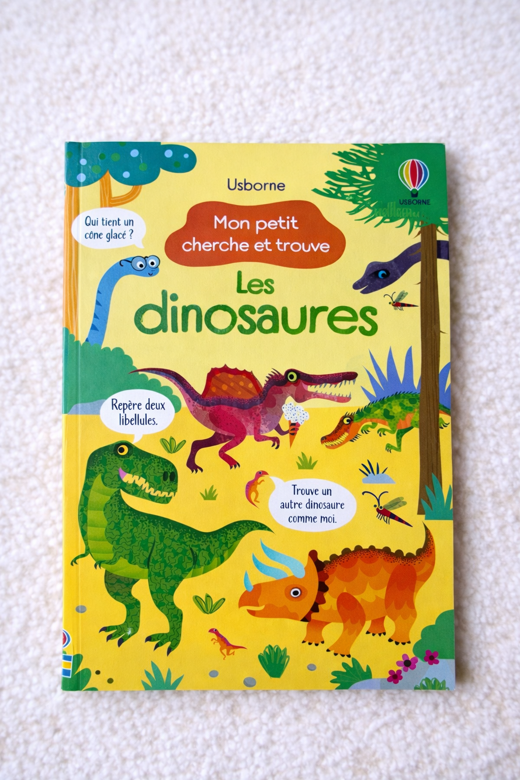 Mon petit cherche et trouve les dinosaures