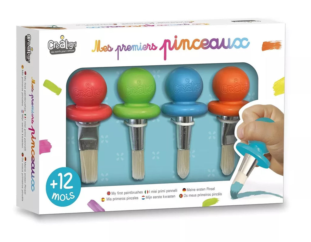 Mes premiers pinceaux ergonomiques