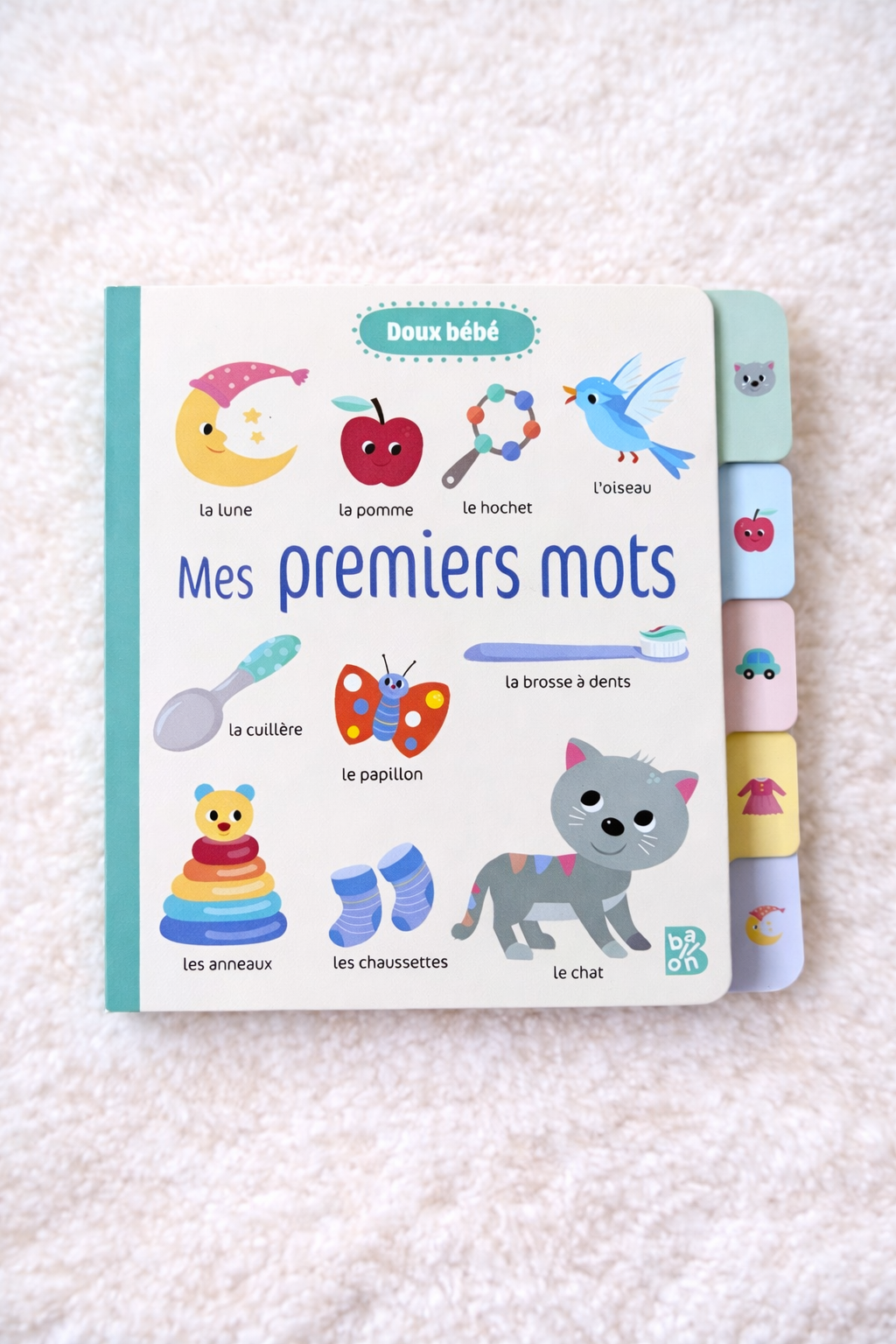Doux bébé Mes premiers mots