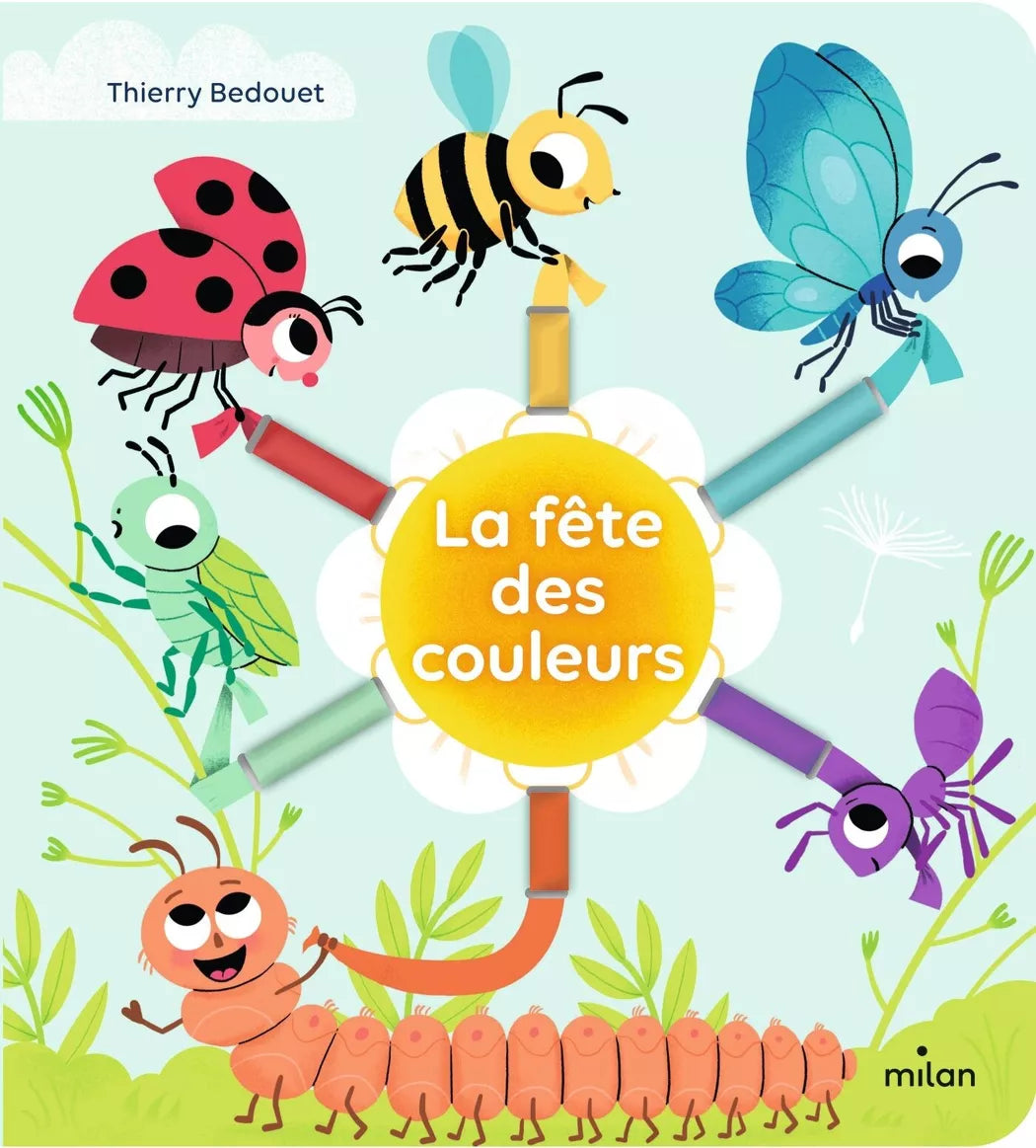 La fête des couleurs - livre d’éveil animé