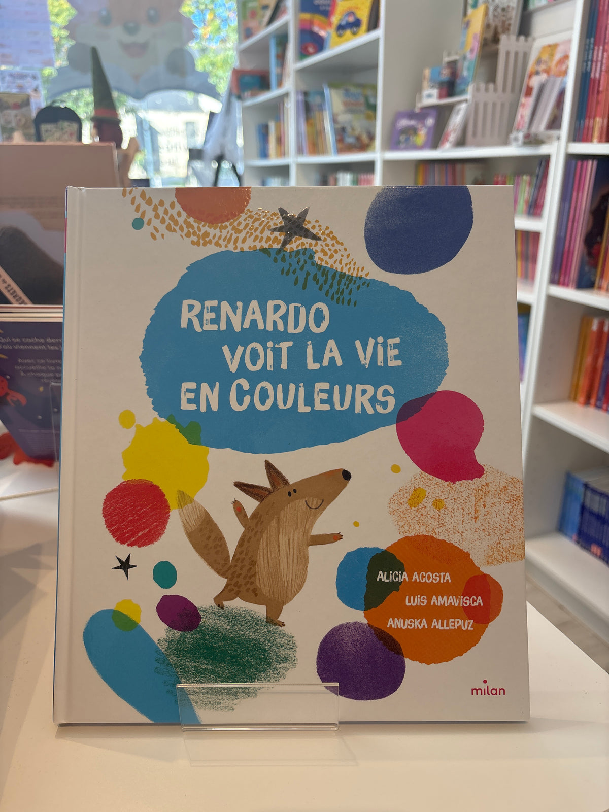 Renardo voit la vie en couleurs