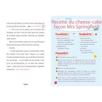Club cookies - cheesecake et projecteurs