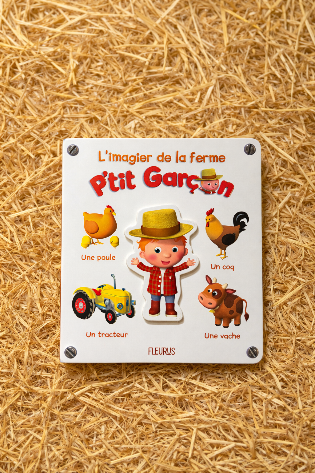L’imagier de la ferme p’tit garçon