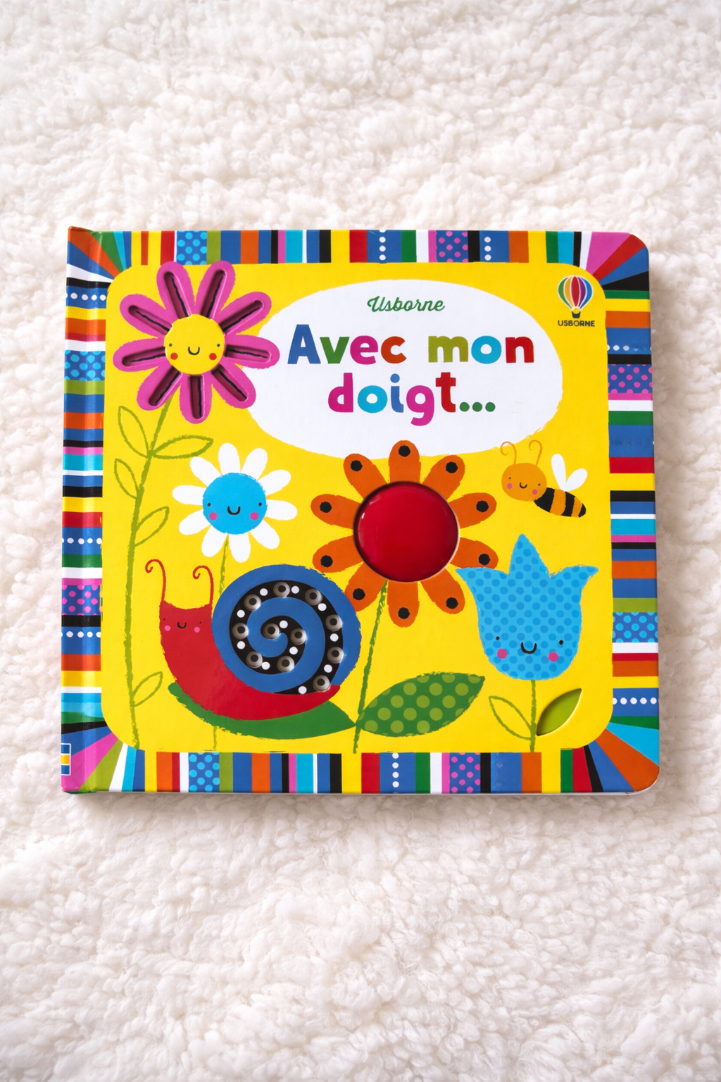 Avec mon doigt…