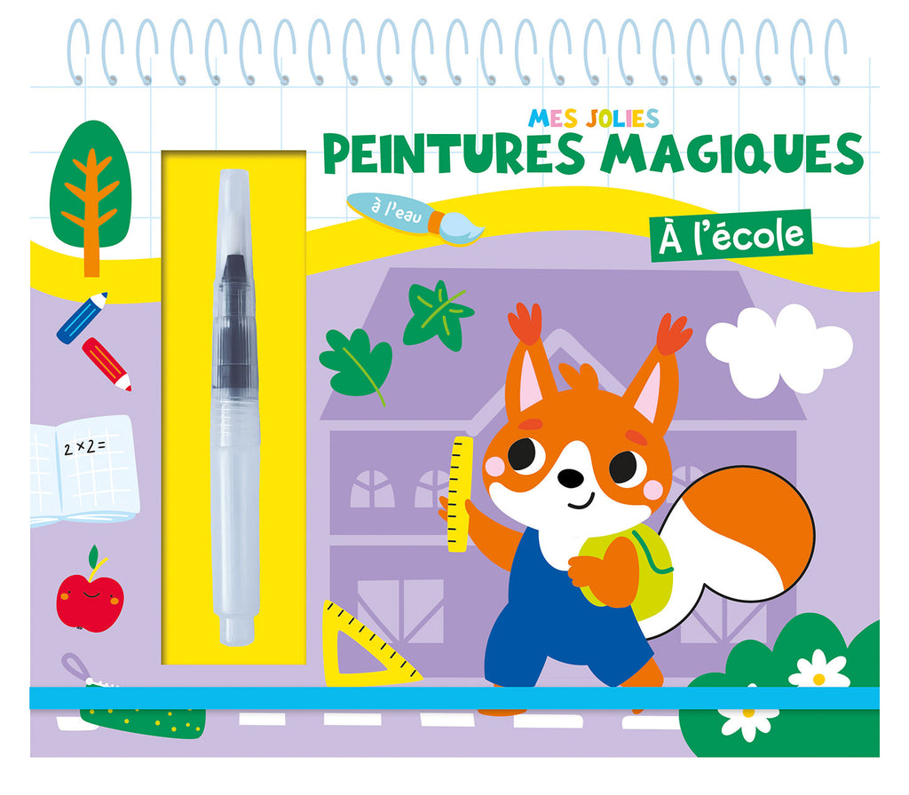 Mes jolies peintures magique à l’école
