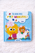 Au bain avec p’tit monstre !