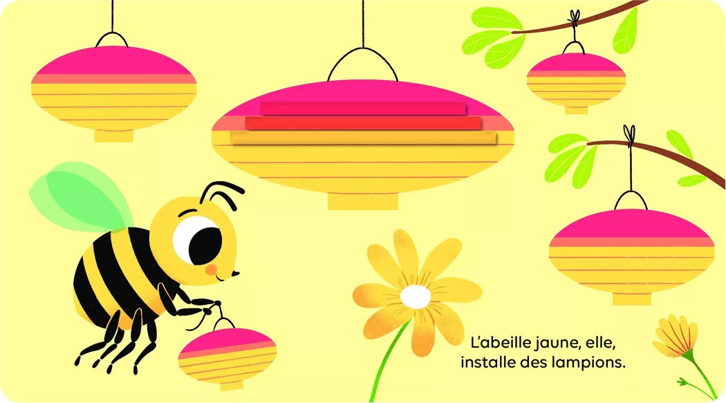 La fête des couleurs - livre d’éveil animé