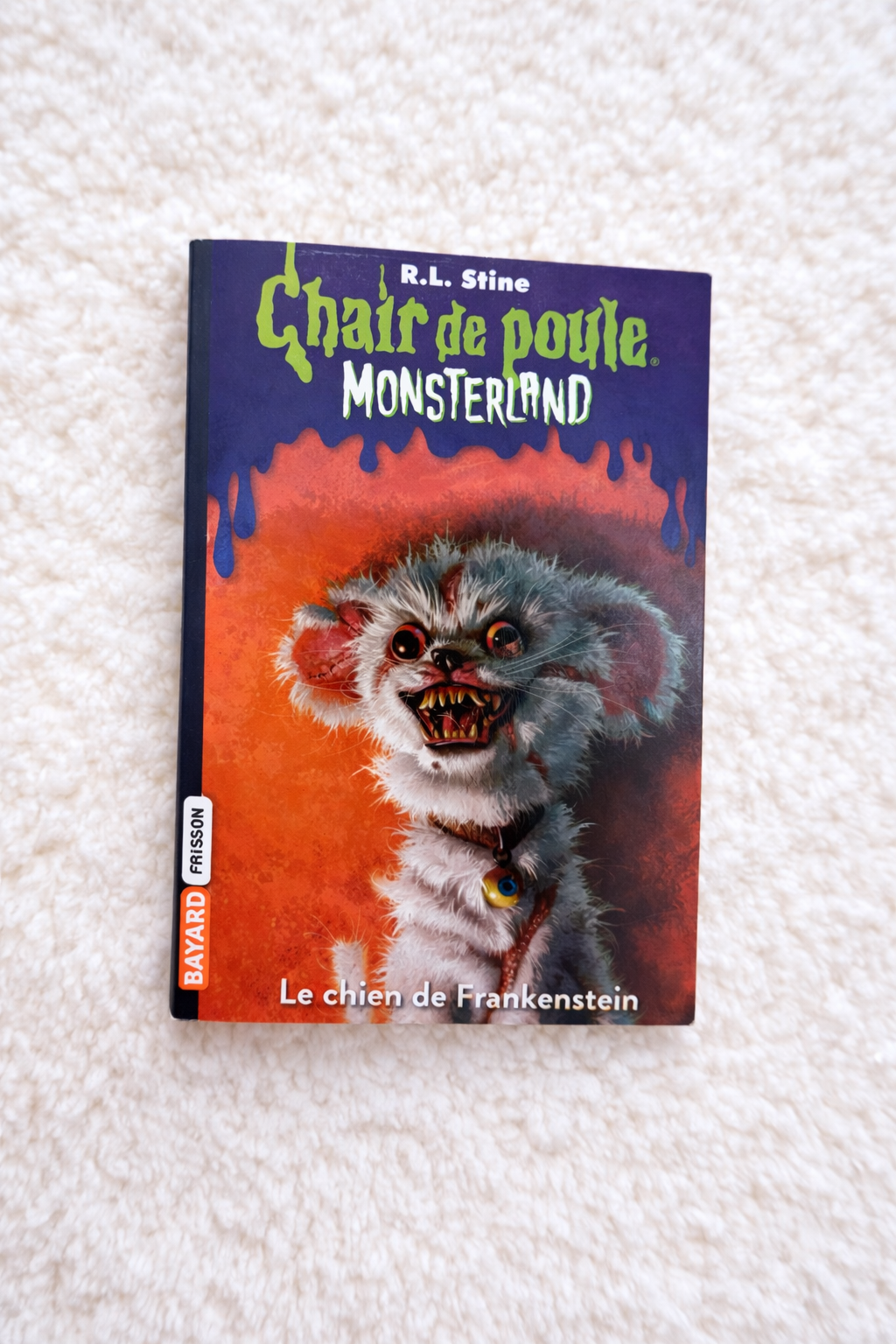 Chair de poule Monsterland le chien de Frankenstein