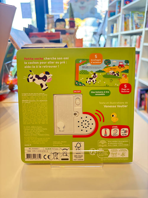 123 Qui est là ? Petite vache