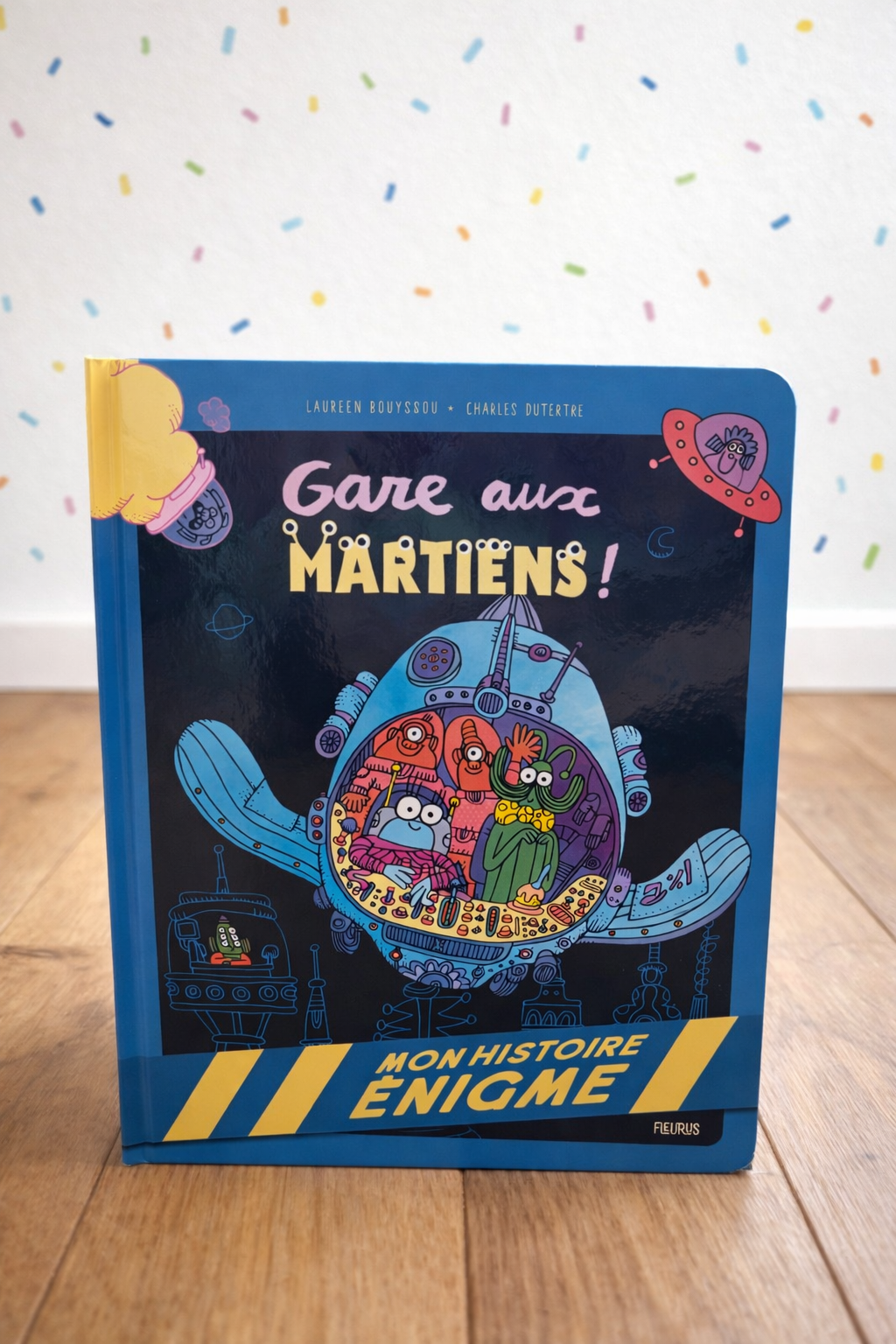 Gare aux martiens, mon histoire énigme