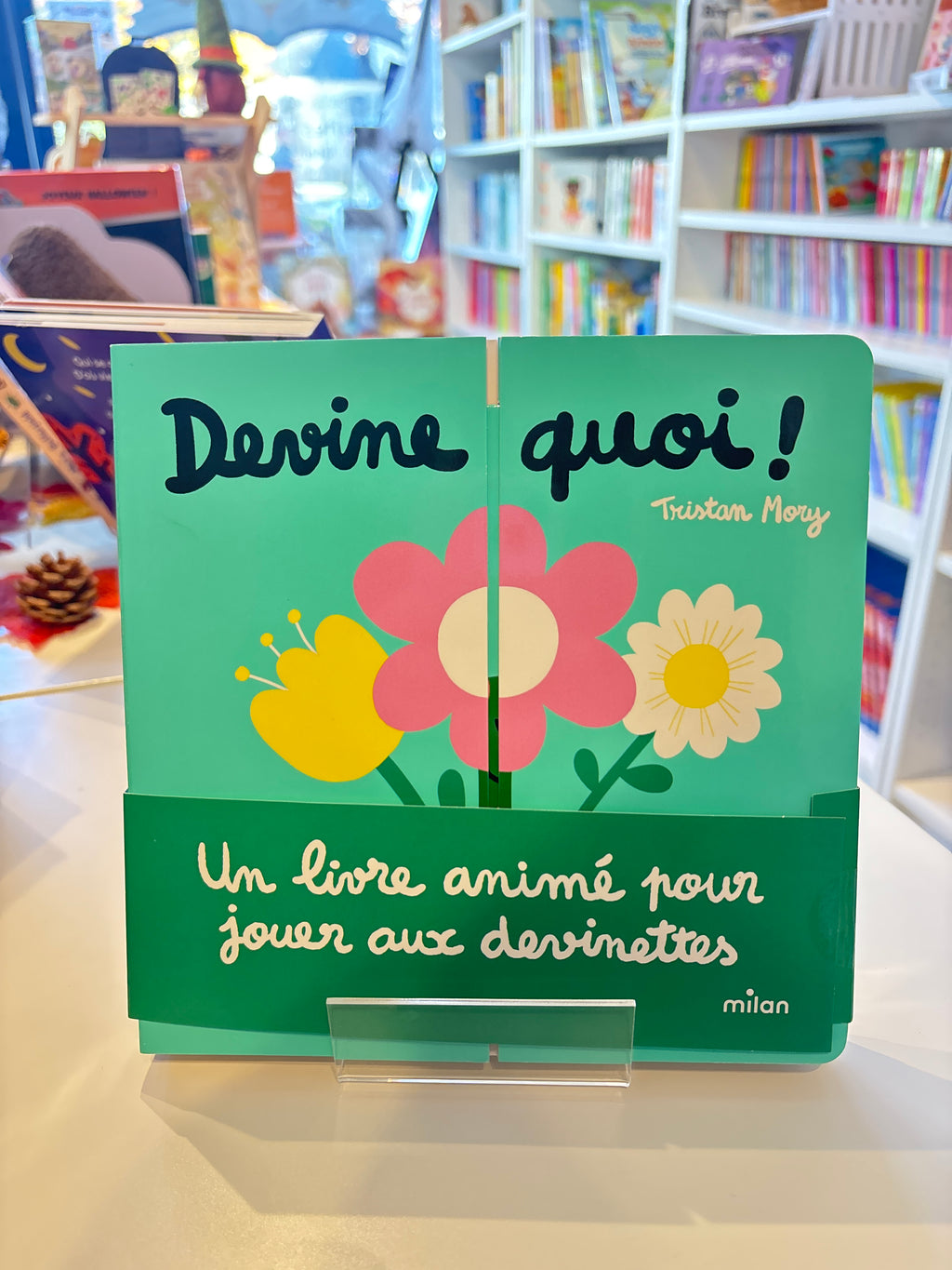 Devine quoi ! Un livre animé pour jouer aux devinettes