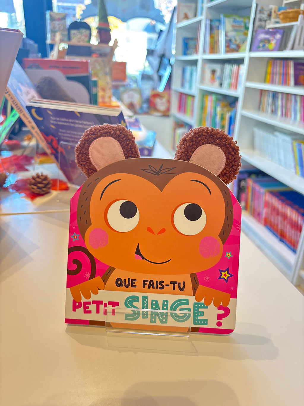 Que fais-tu, petit singe ?