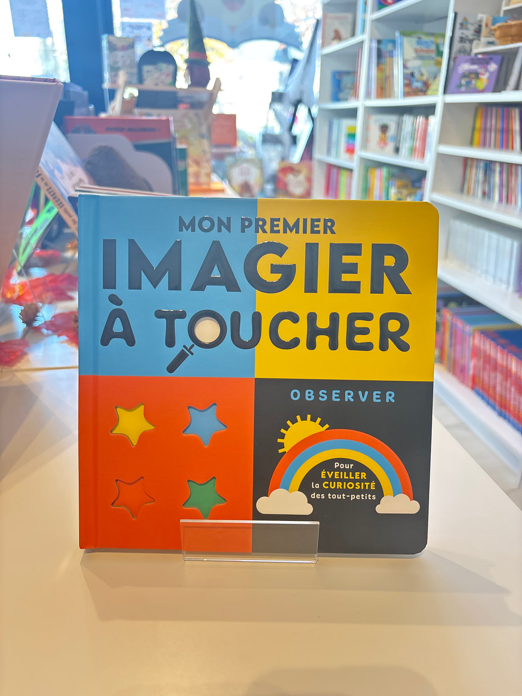 Mon premier imagier à toucher - observer