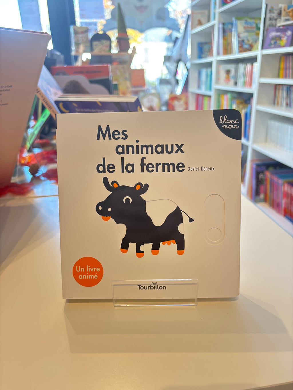 Mes animaux de la ferme blanc noir