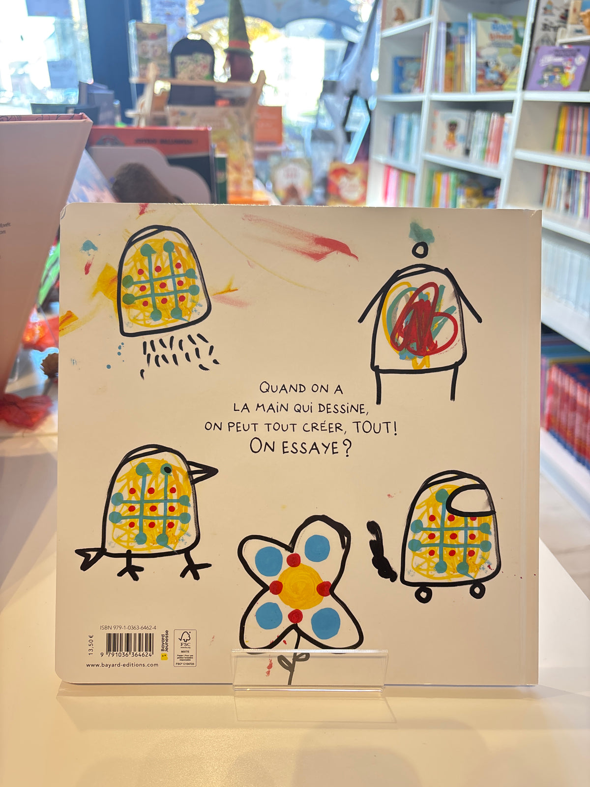 La main qui dessine